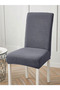 High Quality Chair Cover Set Chair Cover(6PCS) Anthracite