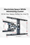 Full Motion Tv Wall Mount Bracket Supports 55 To 88 Inches Tv Screen - 8