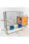Budgie Nest with Nest Orange Bird Nest - 4