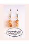 Natural Stone Earring Set of 4 - Lapis Lazuli, Citrine, Jasper, Tiger Eye - Energy Stones - Healing Jewelry - 4
