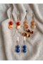 Natural Stone Earring Set of 4 - Lapis Lazuli, Citrine, Jasper, Tiger Eye - Energy Stones - Healing Jewelry
