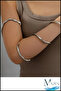 Bendable Shapeable Snake Serenay Şahmeran Necklace Bracelet Crown Waist Accessory - 5