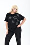 Star Stone Blouse Bat Sleeve 1St Quality Stone Bamboo M-6Xl - 5