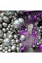 10Pcs 5 Inch12 cm Metallic Silver Silver Gray Balloon Birthday Balloon Mini Balloon - 6
