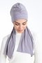 Dubai Bone Grey Hijab Clothing - Plain Head Cover, Women'S, Casual - 5