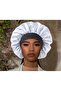 Silk Satin Hair Care and Sleeping Cap Bandana, Washable Shower Cap, Makeup, Food, Hair Cap