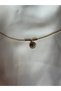 Elegant Anklet with Turquoise Stone Detail and Gold Colored Sun Figure" - 3