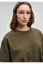 Khaki Crop T-Shirt - Elastic Waist, Short Cut1612359-71543 - 5