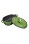 Cast Oval Pot Cast Iron Lid Experience Series Dimensions 24x33cm. - 2