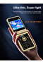 P20 2.4 Inch HD Display Flip 2G 4 SIM GSM Unlocked LED Flashlight Mobile Phone - Gold - 2