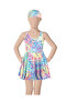 Girl's Skirted Swimmer Swimsuit - 2