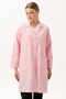 Women's Alpaca Fabric Classic Collar Teacher Pharmacist Doctor Labrator Apron - 3