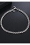 Interlocking Men's Steel Bracelet Chain 20cm acb01 - 6
