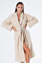 Organic Cotton Bathrobe Salyaka Bukle Antibacterial Soft Bathrobe Daily Dowry Gift for Men and Women - 7