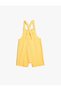 Jumpsuit Short with Applique Detail and Adjustable Straps - 2