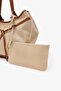 Large Tote Bag Beige & Tan Niesha Allure - 5