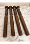 49 cm Dark Oak Turned Wood Furniture Coffee Table Leg, Ottoman, Chair Leg, Tv Unit Leg, Nightstand Leg - 5