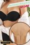 Supportless (No Padding) Transparent Strapless Back Evening Dress Bra (, Wedding, Engagement, Henna Bra)