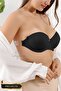 Supportless (No Padding) Transparent Strapless Back Evening Dress Bra (, Wedding, Engagement, Henna Bra) - 3