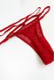 Red Stone Thong - 3