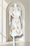 Satin Nightgown Dressing Gown Set - 2