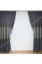 Original Ttimms Bamboo 1/3 Pleated No-Iron Tulle Curtain - Suitable for Any Room | Preferred Model - 6