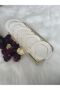 12-Piece Hole Work Embroidered Cocktail Presentation Napkin (12 Pieces) - 4
