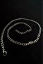 Plain Chain Choker Steel Necklace |   Choker Series - 4