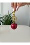 Bag Accessory Charm Red Apple Figured - 2