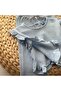 Baby Blue Ruffle Girl's Suit - 3
