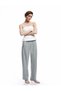 Viscose Fabric Regular Fit Pocketed Pleated Detailed Belted Culotte Fabric Trousers