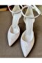 Bridal Shoes 10.5 cm Thin Heels -Felisyabutik - 6