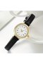Vintage Quartz Wristwatch for Women, Leather Cord, Mother's Day, Valentine's Day, Gift