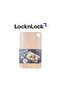 Wooden Cutting Board 35x21cm – Durable, Natural Rubber Wood With Hanging Hole