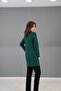 O-Neck Long Sleeve Blouse-Smog - 5