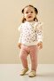 Baby Girl Velvet Comfortable Two-Piece Set - 2