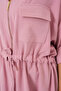 Zippered Women's Shirt 0721 - Powder - 5