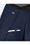 Italian Style Combination Suit Jacket Vest Pant Navy Blue T14042 - 5