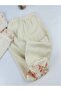 Rabbit Themed Baby Self-Gloved Triple Newborn Hospital Discharge Set - 3