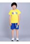 Boy's Cotton Printed Shorts Set