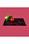 Marble Patterned Glass Cutting Board - Black - 30X40 cm - 2