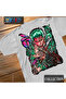 One Piece Anime Roronoa Zoro Oversize Printed T-Shirt