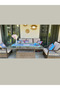 Bologna Striped Floral Runner 40.140 - 4