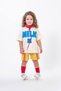 Unisex Kids Milk Printed Cotton Short Sleeve T-Shirt and Shorts Set - 6