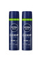 Men Deep Antibacterial Activated Carbon Shaving Gel Twin Pack (2x200ml)