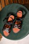 Liqqa Cross Leather Detailed Elastic Women's Sandals - 2