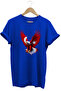 Türkiye Moon Star Turkish Flag Eagle Design Printed 100% Cotton Regular Fit Crew Neck T-Shirt