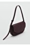 Raffia Look Shoulder Bag with Flap