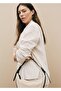 Mini Oval Linen Blend Shoulder Bag - 2