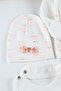 4-Piece Princess Embroidered Ribbon Top Best Bodysuit Set Models - 3